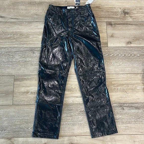 Abercrombie leather pants - Picture 2 of 7